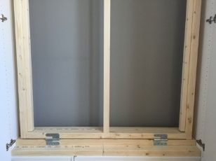 attach murphy bed to pax wardrobe
