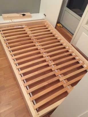 build bed frame and slats